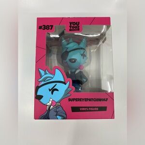 Youtooz Super Eyepatch Wolf Prototype Vinyl Figure